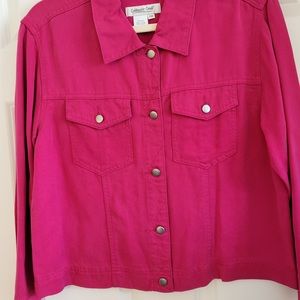 Sz MP Coldwater Creek Tencel Jacket (A-1)